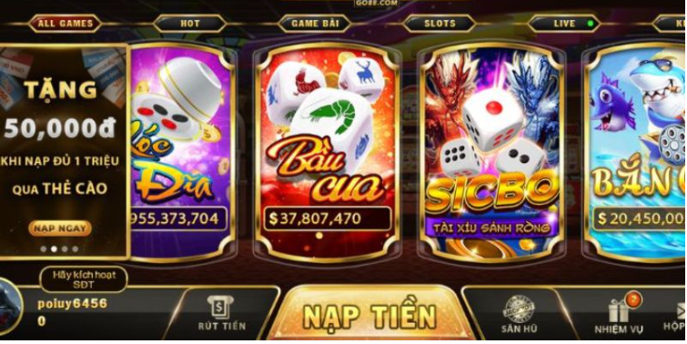 Các tựa game đa dạng là điểm nhấn của cổng game